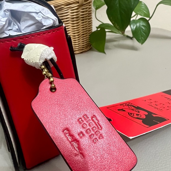 NWT COACH Disney Mickey Mouse X Keith Haring Madison Shoulder Bag 19 $495 - Picture 15 of 16